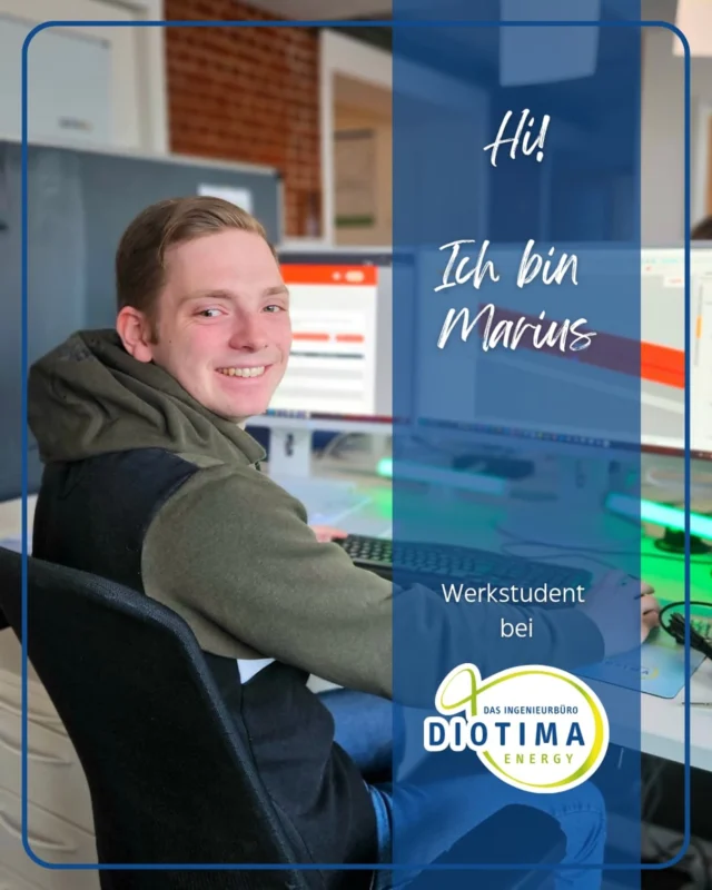 🔌 Frischer Wind im Fachbereich Elektrotechnik! 🌬️⚡ Seit dem 01. März 2025 verstärkt uns Marius als Werkstudent im Bereich Elektrotechnik – und wir freuen uns riesig, ihn an Bord zu haben! 🙌 Marius studiert seit Herbst 2024 an der @hochschule_fulda, im Fachbereich Elektro- und Informationstechnik, den Studiengang Erneuerbare Energien – und bringt damit nicht nur viel Motivation, sondern auch aktuelles Fachwissen direkt aus dem Hörsaal mit zu uns ins Büro. 💡 Sein Praxis-Know-how kommt dabei nicht von ungefähr: Von 2022 - 2024 absolvierte Marius eine Ausbildung zum Elektriker für Energie- und Gebäudetechnik – und kombiniert jetzt Theorie & Praxis auf die beste Art und Weise. Als Ingenieurbüro setzen wir bewusst auf die Förderung von Nachwuchstalenten. Denn für uns steht fest: Wer Zukunft gestalten will, muss auch den Nachwuchs fördern. Und genau das tun wir – mit echten Projekten, echtem Teamwork und echtem Vertrauen in junge Köpfe. Schön, dass du da bist, Marius! 👋 #DIOTIMA #dasIngenieurbüro #TeamVerstärkung #Werkstudent #Elektrotechnik #ErneuerbareEnergien #NachwuchsFördern